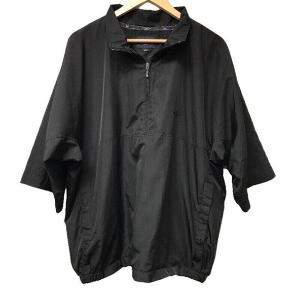 Dockers Golf Jacket Mens XL Black - Picture 1 of 8